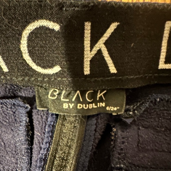 Black Women's Riding Pants - Picture 2 of 3